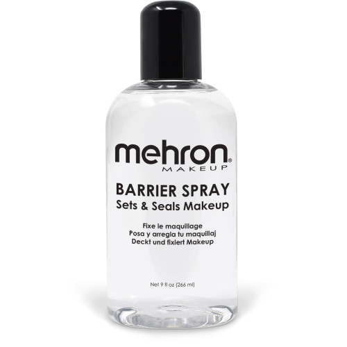 Mehron Makeup Barrier Spray | Setting Spray for Makeup | Make up Setting Spray for Face 9 fl oz (266 ml) | Made in the USA