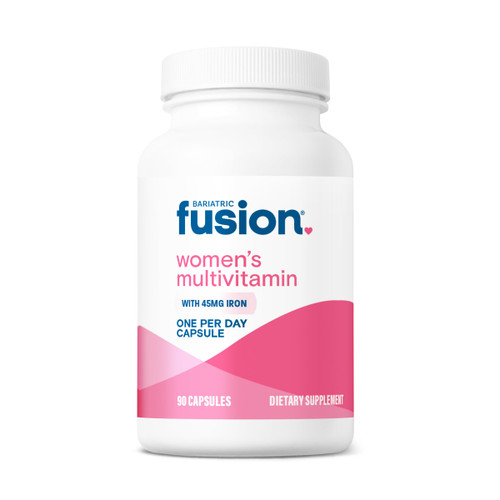 Bariatric Fusion One Per Day Bariatric Multivitamin with Iron for Women | with Hair and Nails Vitamin Blend | Gastric Bypass and Sleeve Gastrectomy | 90 Count | 3 Month Supply