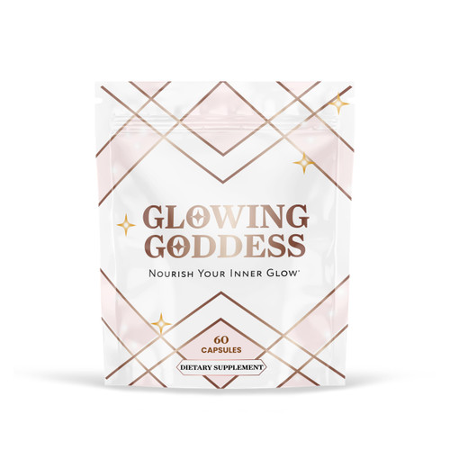 Glowing Goddess Female-Optimized Beef Organ Superfood | Made In The USA, With USA Beef | Beef Ovary, Uterus, Liver, Heart & 6 More | 100% Grass Fed & Finished, Pasture Raised Cattle | 3rd Party Tested