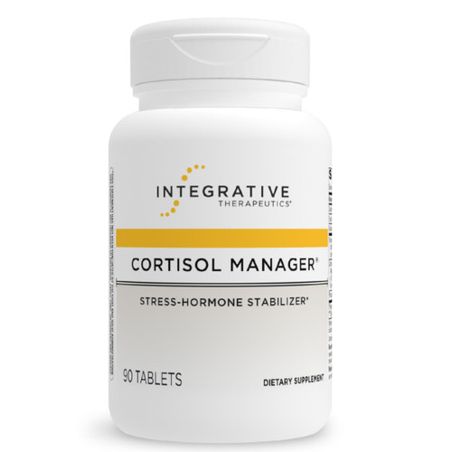 Integrative Therapeutics Cortisol Manager - Balance Cortisol & Support Relaxation for Restful Sleep* - Includes Ashwagandha & L-Theanine for Confidence with Less Stress* - 90 Tablets