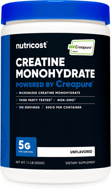 Nutricost Creapure® Creatine Monohydrate 500 Grams