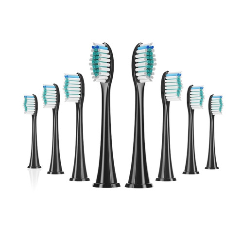 Replacement Brush Heads ，Compatible for Phili Sonic Care DiamondClean, HX3/HX6/HX9 Series Electric Toothbrush Heads(8pcs)