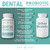 Dental Oral Probiotic, 60 Chewable Tablets - Supplements w/BLIS K12 & M18 - Bad Breath Treatment for Adults - Boosts Oral Health - Fights Halitosis, Tooth Decay, Strep Throat (Mint Flavor)