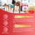 Iron Gummies - with Calcium, Zinc, Folate & Vitamin B12, C, B6 for Adults & Kids - Blood Builder & Energy Support for Iron Deficiency, Anemia, Vegan - 2 Pack Strawberry Flavour,60 Gummies