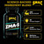 SNAC ZMA-5 Mineral Supplement - Supports Muscle Function with Zinc, Vitamin B6, Magnesium & 5-HTP for Sleep - 180 Veggie Capsules (2 Pack)