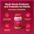 SmartyPants Adult Probiotic & Prebiotic Gummies for Digestive Health: 6 Billion CFU Gut Health Supplement, Clinically Studied Prebiotic for Immune Support, Grape, 60 Count (30 Day Supply)