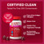 SmartyPants Adult Probiotic & Prebiotic Gummies for Digestive Health: 6 Billion CFU Gut Health Supplement, Clinically Studied Prebiotic for Immune Support, Grape, 60 Count (30 Day Supply)