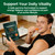 TOGOLIUN SupremeMale 10 in 1 Alpha Gummies for Men, Alpha Shilajit Gummies with Ashwagandha, Tongkat Ali & Black Musli, Supports Daily Energy, 60 Count(1 PC)