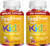 Feel Great Kids Vitamin D3 1000 IU Gummies (2-Pack) | Kids Vitamin D Gummies for Healthy Bones, Mood, & Immune Support | Citrus Flavored Vegetarian D3