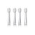 Kids Toothbrush Heads YCSG-831/832 for Sonic Electric Toothbrush EK6/513 Children Replacement Brush Head Ultral Soft 2PCS/4PCS(4 Small Heads)