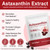 ZUZOKKAHA Astaxanthin Supplements 12mg - 120 Softgels | Premium Natural Antioxidant from Microalgae | Eye, Skin, Brain, Joint, Heart & Immune Health Support | Non-GMO, Gluten-Free