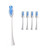 Replacement Toothbrush Heads ，Compatible with Philips Sonicare， Teeth Hx6053 Hx6042 Bm928 Brushmo Electric Tooth Brush Heads(3color-1A-4pcs)