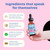 JoySpring Lions Mane for Kids Liquid Drops | LingoLeap Kids Cognitive & Brain Support Herbal Supplement | Lion’s Mane Mushroom with Gotu Kola & Ashwagandha |Raspberry Flavor| 30 Servings
