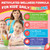 Kids Multivitamin Gummies + Calcium, Probiotics, Vitamin D3, C, Methylated B12 & Methylfolate, B6, A, K2, E, Zinc, Prebiotics for Children Ages 4+, Clean & Sugar Free, for Nutritional Support, 120 Cts