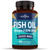 NEW AGE Omega 3 Fish Oil 2500mg Supplement Non GMO - EPA, DHA Fatty Acids Gluten Free (180 Softgels (Pack of 2))