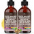 Black Walnut Wormwood Cleanse Drops - Liquid Soursop, Garlic, Pumpkin Seed, PAU D'Arco, Oil of Oregano, Turmeric, Berberine, Neem Extract, Hull Bark, Tincture - - 4oz
