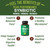 Synbiotic = Prebiotic + Probiotic + Postbiotic 3-in-1 Supplement with Clinically Tested Ingredients - Pre and Probiotics Plus Important Tributyrin CoreBiome for Gut - 60 Vegan Capsules for Women + Men