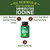 Raw Whole Food Iodine Supplement from Organic Kelp (Ascophyllum Nodosum) by Peak Performance. Potassium Iodide Support Tablets. for Metabolism, Energy, and Immune. 120 Vegan Capsules, Pills.