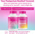 Pink Stork Postpartum Mood Support – Postnatal Supplement for Women – Breastfeeding Friendly – Ashwagandha, Saffron, DHA, Methylated B12 – Stress & Cognitive Support – 30-Day Supply, Berry