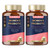 Totaria (2 Packs) Probiotics for Women, 120 Billion Women Probiotic, Digestive Enzymes & Prebiotics, with Akkermansia, Cranberry, D-Mannose, for Gut, Urinary, Immune, PH Balance, 240 Vegan Capules
