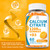(3 Pack) Calcium Citrate 1200 mg Gummies with Vitamin D3, High Absorption Calcium Supplements for Women & Men, Sugar Free, Non-GMO, Gluten Free, Supports Muscle & Immune - Orange Flavor
