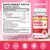 CNCHEF NAD+ Gummies, 1200mg Liposomal NAD Supplement for Women & Men with Trans-Resveratrol & Black Pepper Extract Anti-Aging Supplement, Brain & Cellular Mitochondrial Health - 120 Gummies Strawberry