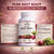 Lemeli Beetroot 1300mg, Nitric Oxide Support Formula with Beet Root Extract, Vitamin C & Black Pepper, Plant-Based Daily Wellness Supplement, 60 Vegan Capsules