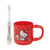Skater Toothbrush Set Toothbrush Set with Stand Cup for 3-5 Years Old Kids, Toothbrush Hello Kitty Cookie Sanrio, 7.1 fl oz (180 ml) 14.5 cm KTB5