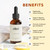 Organic Lemon Balm Drops (10:1) – Gentle Daily Calm and Everyday Tension Relief – Evening Wind-Down and After-Meal Digestive Comfort – Alcohol-Free, 3 Ingredients – Organic, Kosher, Non-GMO – 1 fl oz