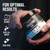 Jacked Factory Creatine HMB Powder Supplement with Creatine Monohydrate & HMB for Men & Women for Muscle Growth, Increased Strength, Enhanced Energy - 30 Servings, Unflavored