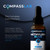 COMPASS LABORATORY Methylene Blue Pharmaceutical Grade, USP Grade, Third-Party Tested Dietary Supplement for Humans, No Formaldehyde, Made in USA (0.5% 50ml Bottle)