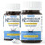 Hydrogen Water Tablets - 12 PPM H2 Molecular Hydrogen - 120 mg Magnesium-Based Reaction System - Supports Antioxidant & Cellular Health, Energy & Brain Function - Non-GMO - Lemon Flavor - 120 Tablets