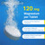 Hydrogen Water Tablets - 12 PPM H2 Molecular Hydrogen - 120 mg Magnesium-Based Reaction System - Supports Antioxidant & Cellular Health, Energy & Brain Function - Non-GMO - Lemon Flavor - 120 Tablets