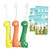 Well Before Dinosaur Kids Toothbrush, 0.12mm Soft Filament Toddler Toothbrush for Kids 6-12 Make Brushing Fun and Protect Kids Delicate Teeth (Pack of 15)