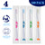 Akulgaci 100 Pack Kids Toothbrush Soft Bristles Toddler Cute Toothbrush Bulk with Suction Cup, Includes Travel Covers, Individually Wrapped Toothbrushes for Kid Home School Daycare Camp (Penguin)