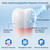 Pearlie White Active Remineralization Fluoride Free Toothpaste - 3.8oz/110gm - Remineralizing Toothpaste for Tooth Enamel Repair - Helps Remove Stains - Contains Hydroxyapatite and Xylitol - Pack of 2