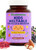 Bloomwise Kids Meltable Supplements, Magnesium Glycinate, Saffron, L-Theanine, Myo-Inositol, Choline, Taurine, Probiotic Blend, Prebiotic, Elderberry, Vitamin D3, C, A, Folate, Zinc 120 Berry Tablets