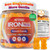 Vegan Iron Gummies Supplement with Vitamin C, B12, Folate & Turmeric - Energy & Immune Health | Gummy Iron Bisglycinate 18mg Gentle & Non-Constipating - Women & Men, 2 Pack