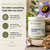 Rooted In 2X More Magnesium Cream – Stress Relief & Sleep with Ashwagandha – Calming Body Lotion for Women – Topical Magnesium Chloride, US Made – 4oz