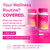 Pink Stork Total Women's Multivitamin - 19 Essential Vitamins for Women & Nutrients – Energy, Metabolism, Hormone, Immune & Mood Support – B6, B12, Biotin, Iron & Zinc – 30 Capsules