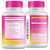Pink Stork Total Women's Multivitamin - 19 Essential Vitamins for Women & Nutrients – Energy, Metabolism, Hormone, Immune & Mood Support – B6, B12, Biotin, Iron & Zinc – 30 Capsules