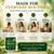 Zafira Organics Recovery Foundation Capsules | Mood & Mental Focus Support | Daily Wellness & Digestive Comfort | Saffron Extract, Myo-Inositol, Magnesium & Ginger Extract | Non-GMO | 60 Capsules