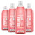Method Foaming Hand Soap Refill, Pink Grapefruit, Recyclable Bottle, 28 fl oz (Pack of 4) (Packaging May Vary)