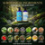 PURA D'OR Hair Thinning Therapy Biotin Shampoo & Hair Regrowth Conditioner Set, CLINICALLY TESTED Effective Results, Hair Thickening Products For Women & Men, Herbal Scent, Color Safe, 16oz x2