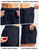 SANTINY Women's 5''/ 7''/9'' Hiking Cargo Shorts Quick Dry Lightweight Summer Shorts for Women Athletic Golf Zipper Pockets(Navy_XXL)