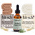 Kitsch Rice Water Shampoo and Conditioner Set + Pre-Wash Scalp Serum with Rosemary and Biotin – Shampoo and Conditioner Bar for Hair Growth & Scalp Nourishment Hair Care – 3pc Set