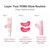 medicube Jelly Eye Mask PDRN Pink Collagen | Hydrogel Eye Patches with PDRN, Collagen, NAD | Refreshing for Puffy, Tired Eyes | Firming for Look of Wrinkles, Fine Lines | Korean Skincare (50 Pairs)