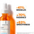 La Roche-Posay Pure Vitamin C Serum For Face With Hyaluronic Acid & Salicylic Acid, Hydrating & Brightening Serum, Boost Radiance & Reduce Wrinkles, Paraben Free