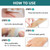 Silicone Scar Gel Sheets: Medical Grade Scar Tape for C Section Surgical Tummy Tuck Keloid Treatment–Scar Removal for Face and Skin