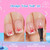 Beetles Press On Nail Kit-Short Square French Tip Press On Nails, 150Pcs Pink French Nail Tips with Nail Glue & Remover Builder Top Coat Nail Lamp, All-in-One DIY Fake Nails Gift for Women